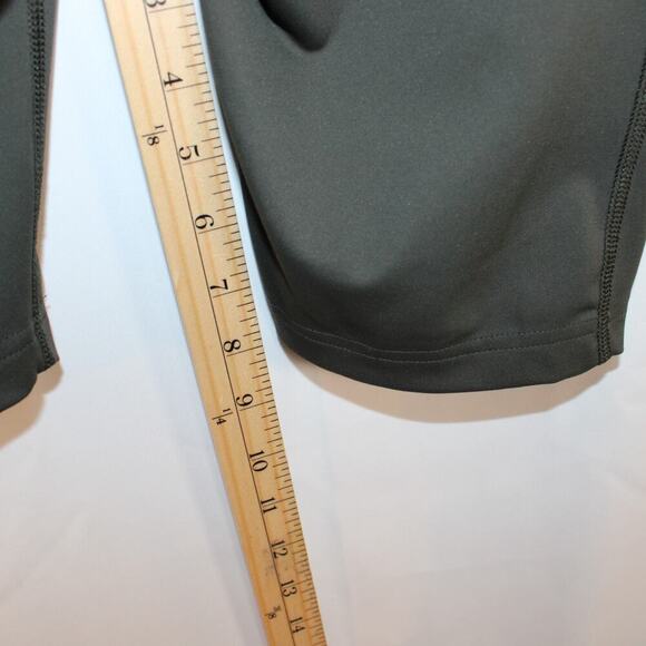 Adidas x Universal Standard Olive Green Biker Shorts Women's Size L - Picture 6 of 9